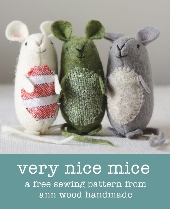 ann wood very nice mice pattern ann wood handmade